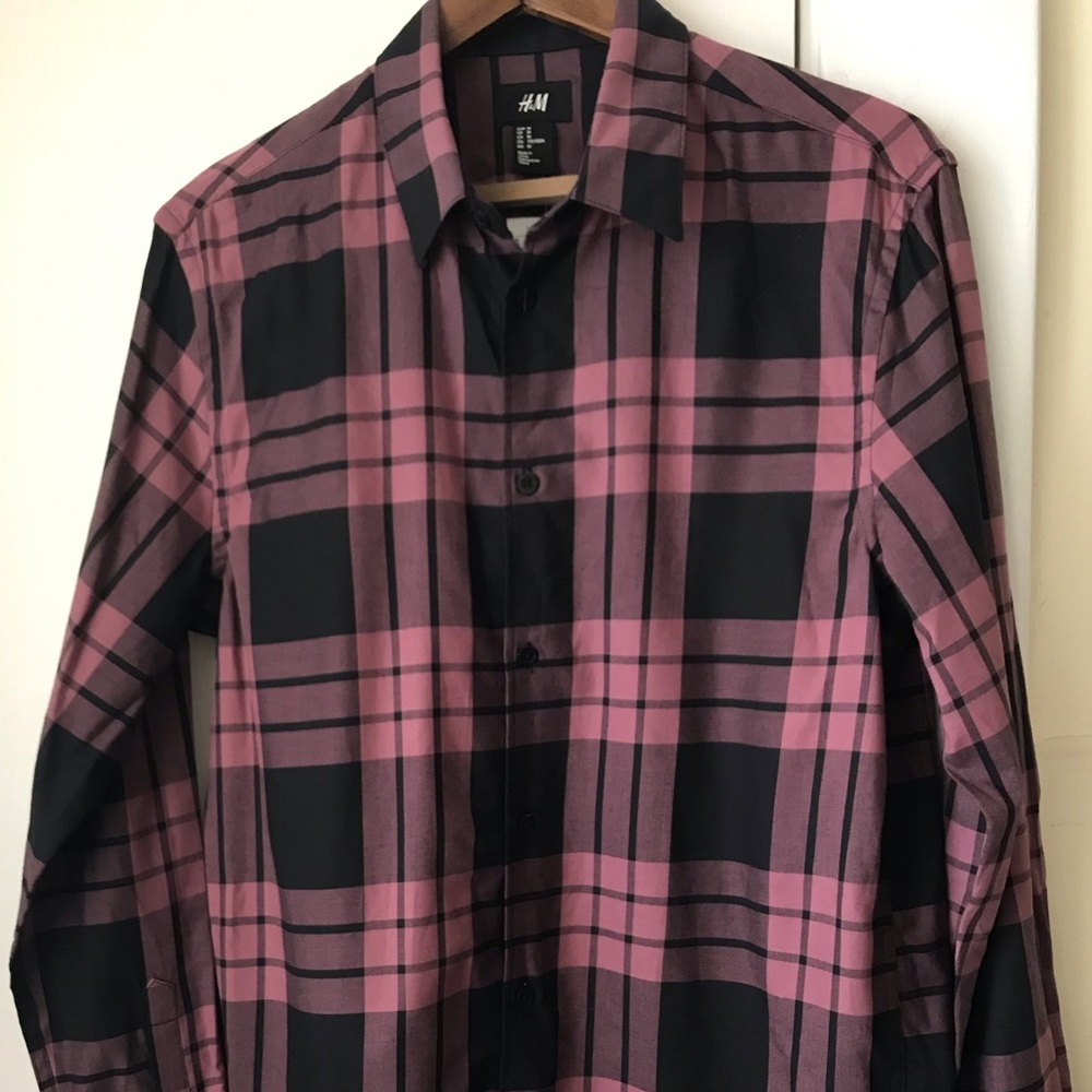 H&M Men’s Button Down Shirt Medium NWT